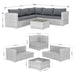 Grey Rattan Garden Furniture Corner Lounge Set 7-8 Seater-5056536102461-Bargainia.com