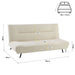 Cirrus Cream Boucle Click Clack 3 Seater Sofa Bed-5056536119384-Bargainia.com