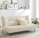 Cirrus Cream Boucle Click Clack 3 Seater Sofa Bed-5056536119384-Bargainia.com