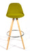 Barcelona Bar Stools - Set Of 2 - Olive Green-5056150252825-Bargainia.com