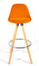 Barcelona Bar Stools - Set Of 2 - Terracotta Orange-5056150252856-Bargainia.com