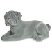 Pug Figurine - Grey Velvet - Lying-5010792476544-Bargainia.com