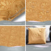 Antique Gold Art Deco Outdoor Garden Cushion - 42 x 42cm-8713229053659-Bargainia.com