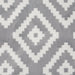 Grey Modern Tiles Motif Rug - Plus-Bargainia.com