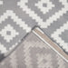 Grey Modern Tiles Motif Rug - Plus-Bargainia.com