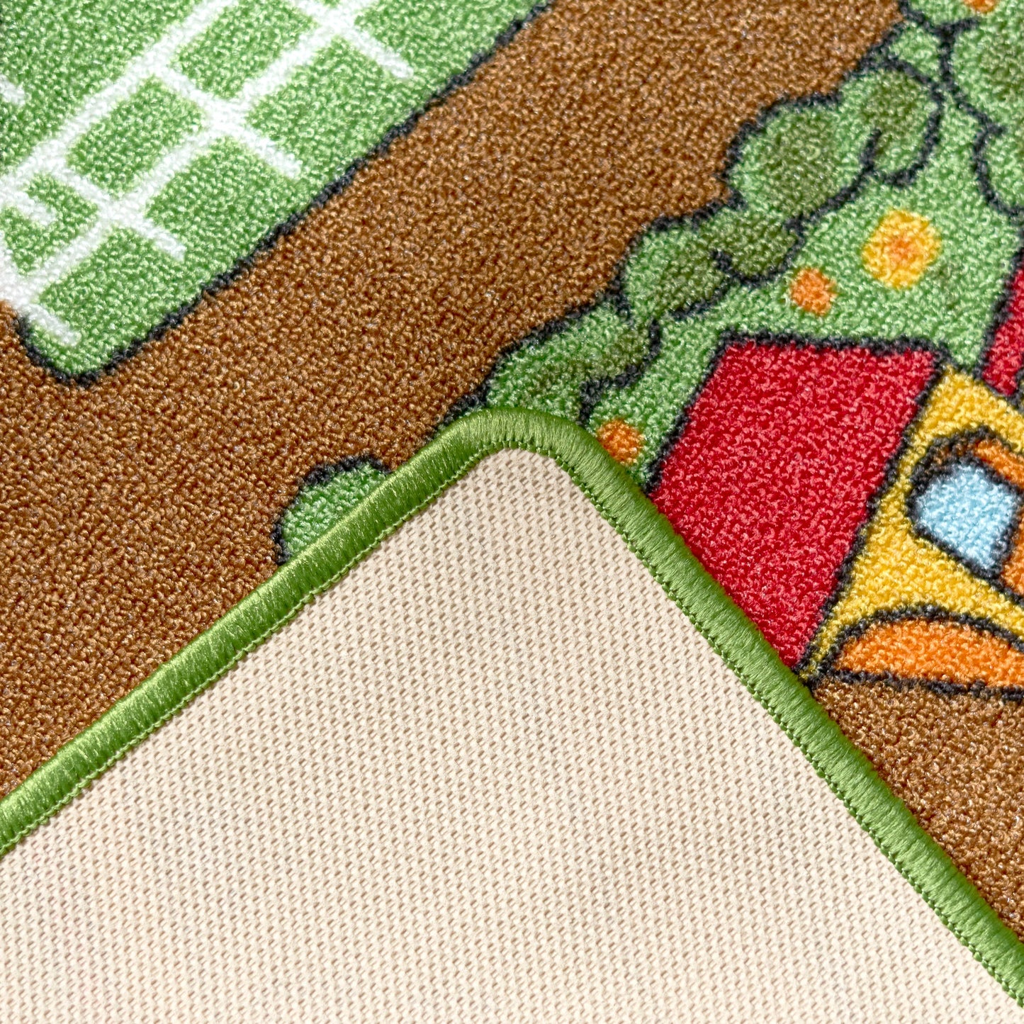 Farm Play Mat Nursery Play Room Non Slip Rug