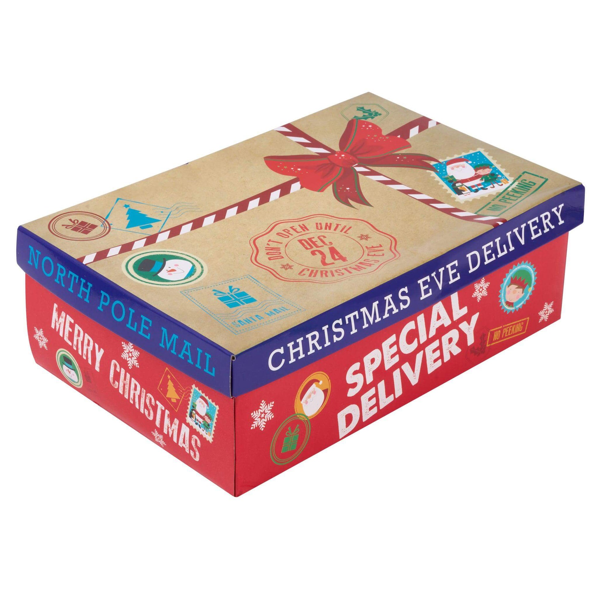 Special Delivery Festive Parcel Christmas Eve Box - Assorted Sizes-Bargainia.com