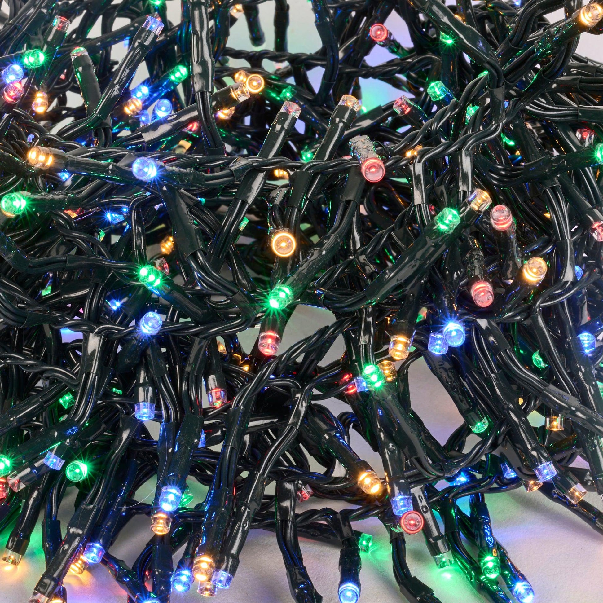 480 LED Cluster Lights - Multicoloured - 6m-5050565535603-Bargainia.com