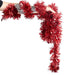 2m Thick Tinsel - Red-Bargainia.com