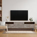 Pamukkale TV Unit - Grey Marble Effect-5056536101570-Bargainia.com