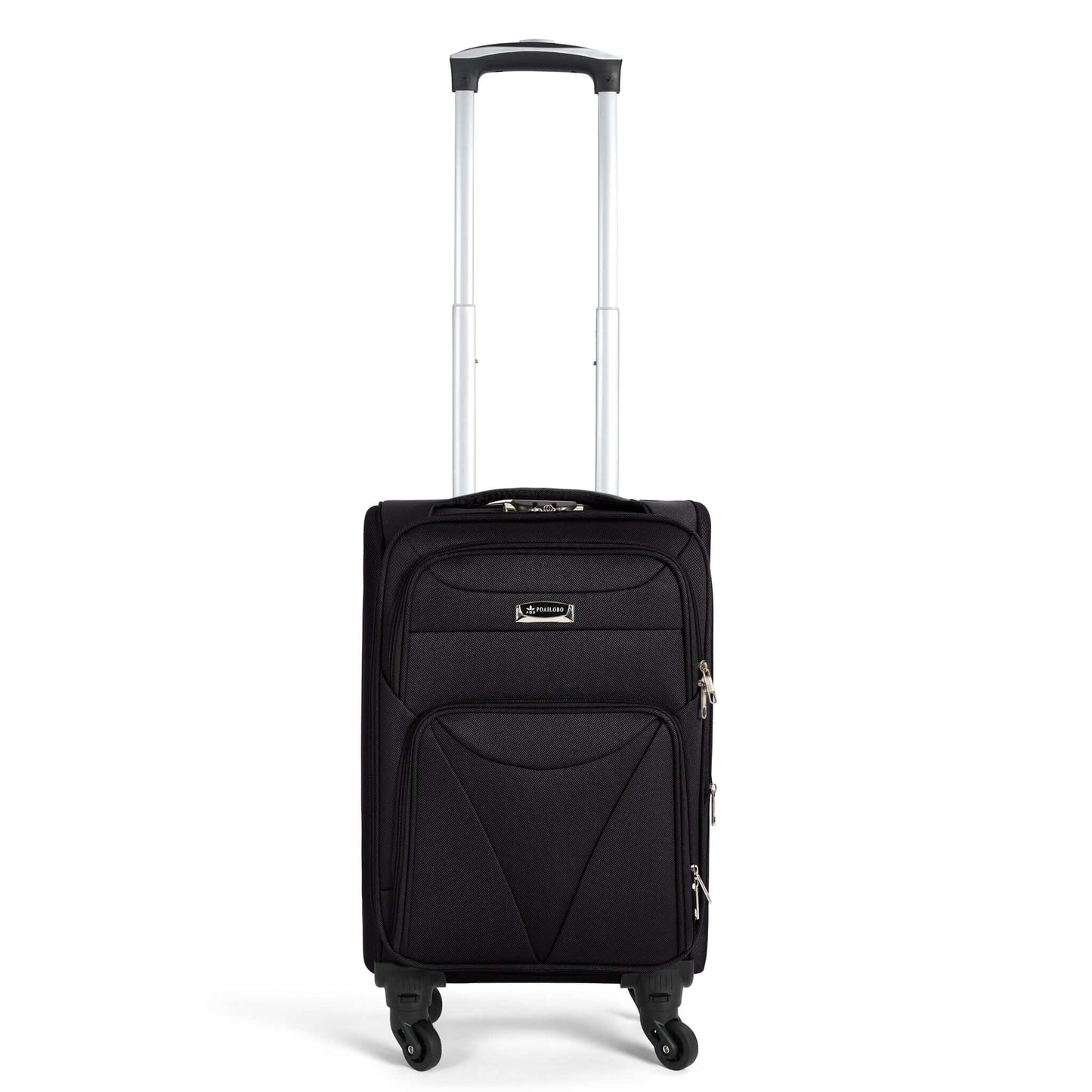 Cabin Bag Luggage Suitcase Set On Wheels - 2 Pieces, Assorted Colours-Bargainia.com