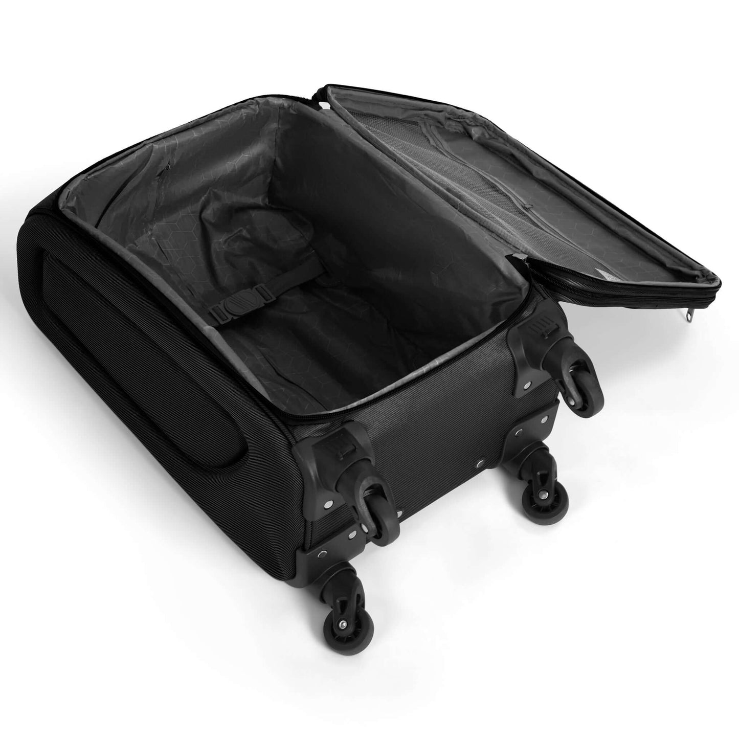 Cabin Bag Luggage Suitcase Set On Wheels - 2 Pieces, Assorted Colours-Bargainia.com