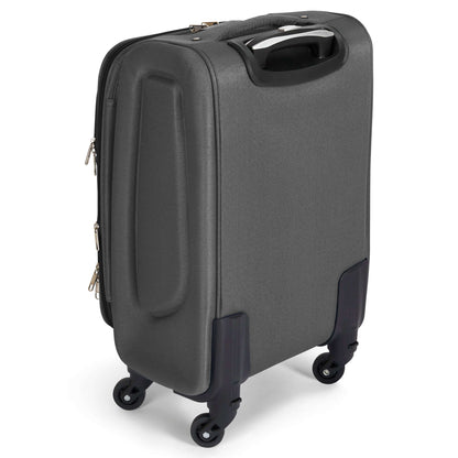 Cabin Bag Luggage Suitcase Set On Wheels - 2 Pieces, Assorted Colours-Bargainia.com