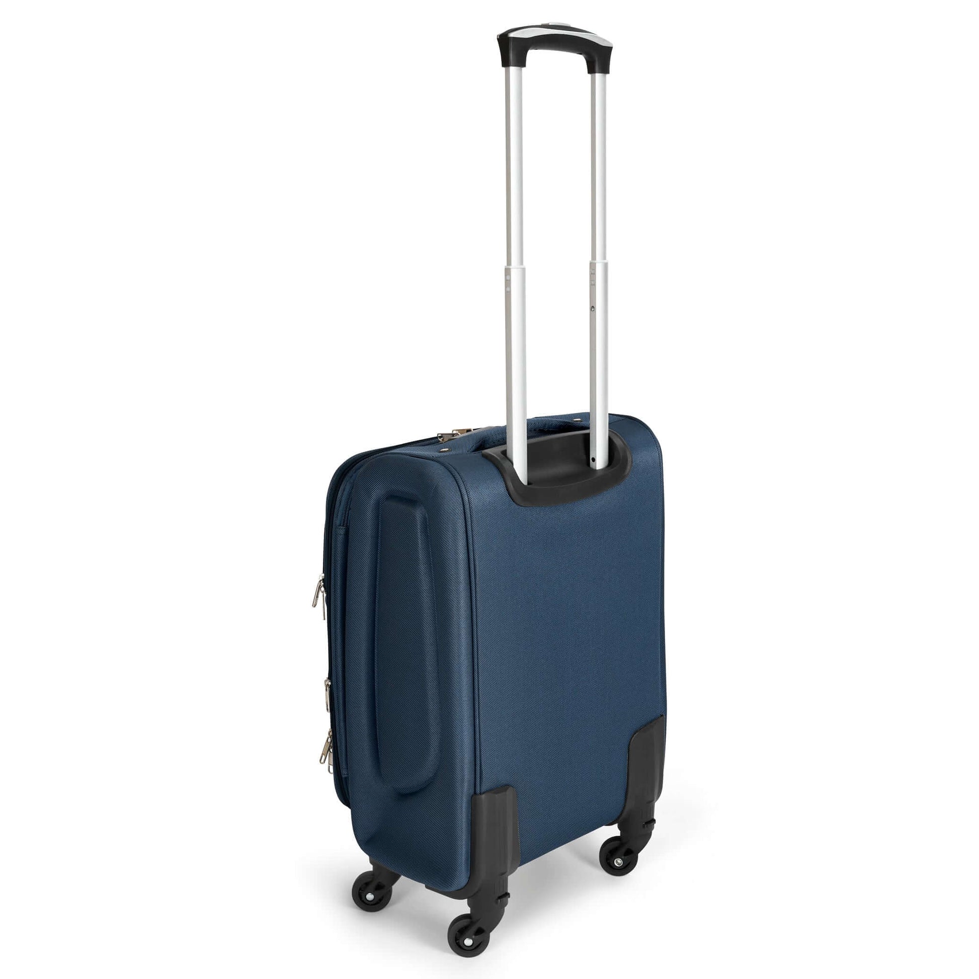 Cabin Bag Luggage Suitcase Set On Wheels - 2 Pieces, Assorted Colours-Bargainia.com