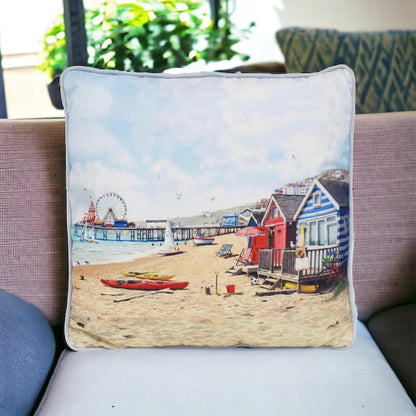 Sandy Bay Filled Decorative Throw Scatter Cushion - 43 x 43cm-5010792947983-Bargainia.com