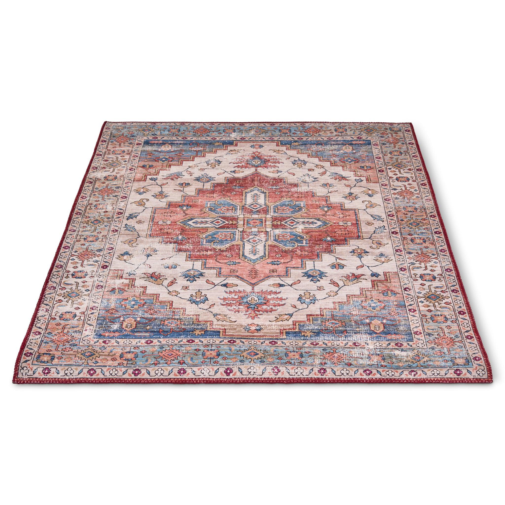 Printed Carpet Medallion Design - 2-Bargainia.com