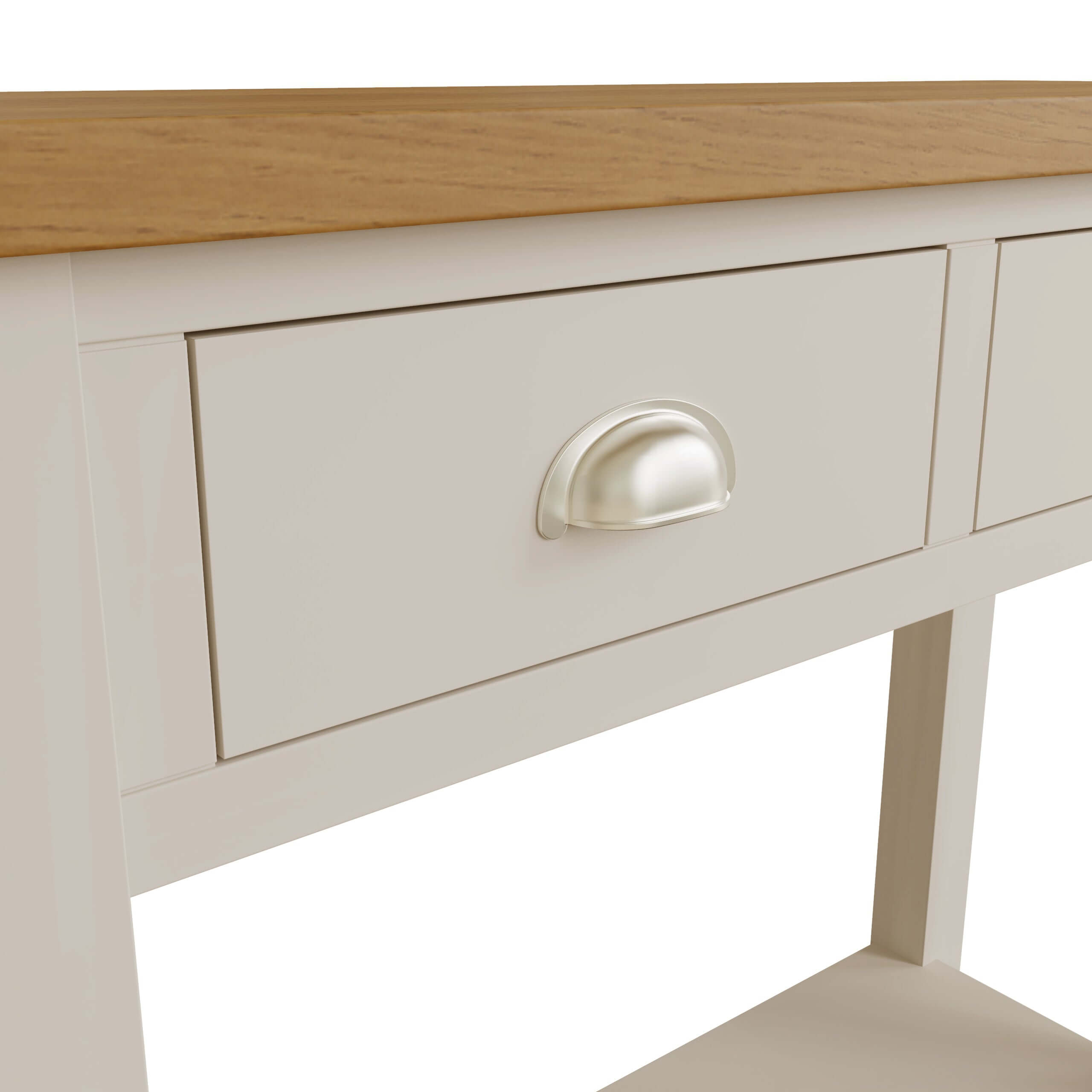 Maya Dove Grey Oak Console Table