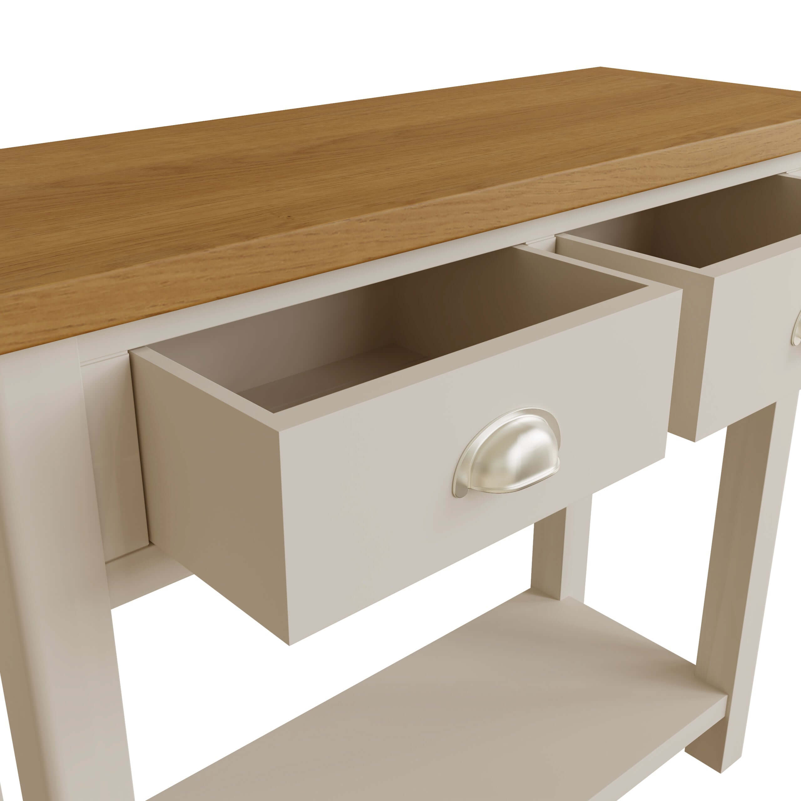 Maya Dove Grey Oak Console Table