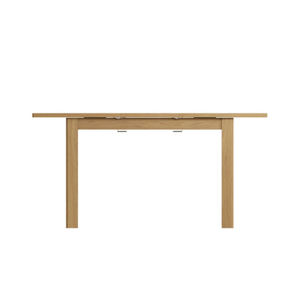 Clara Rustic Oak 1.2M Extending Dining Table