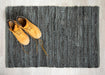 Recycled Leather Carpet - Sand or Grey - 60 x 90cm-5.43E+12-Bargainia.com