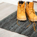 Recycled Leather Carpet - Sand or Grey - 60 x 90cm-5.43E+12-Bargainia.com