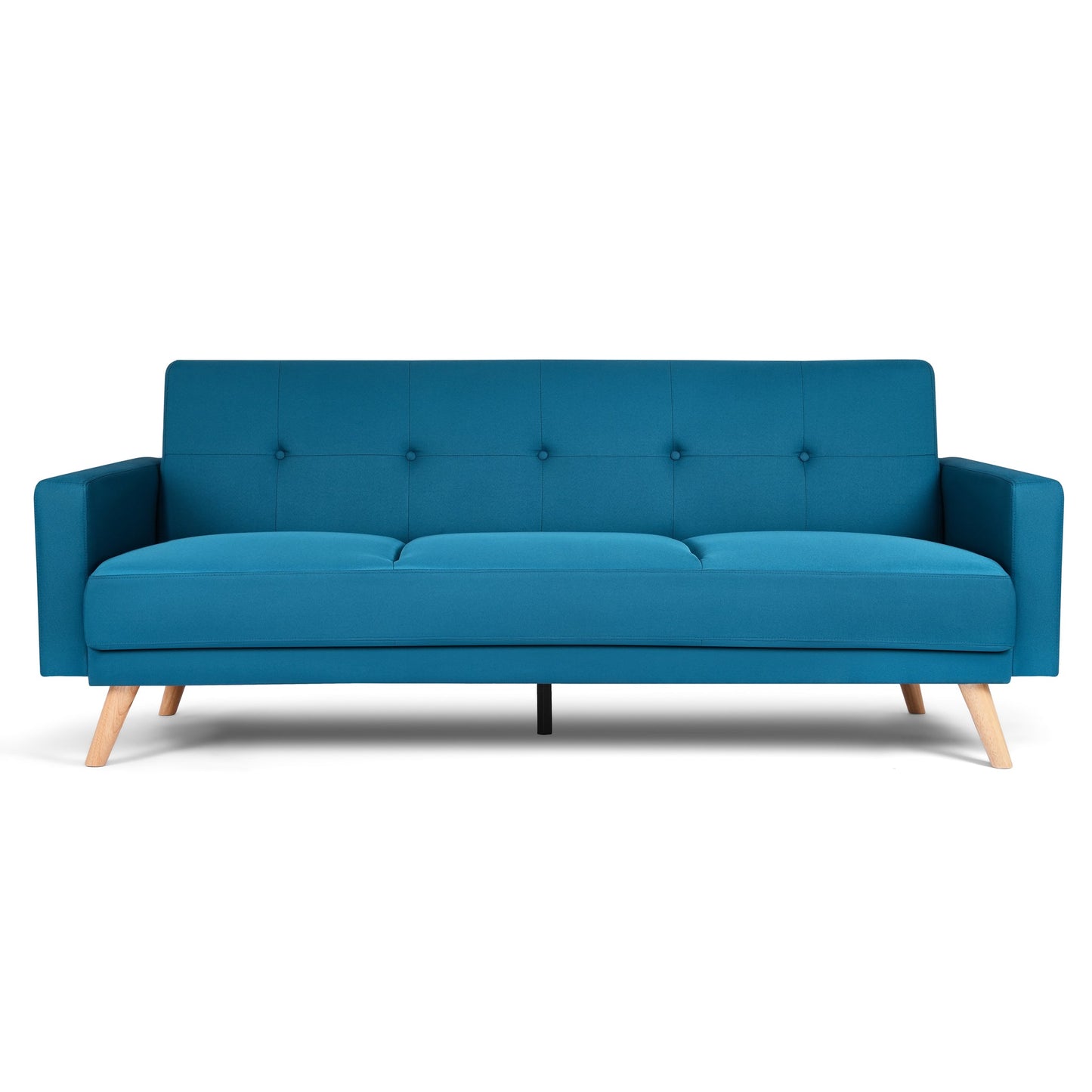 Narvik Click Clack 3 Seater Sofa Bed - Navy-5056150202776-Bargainia.com