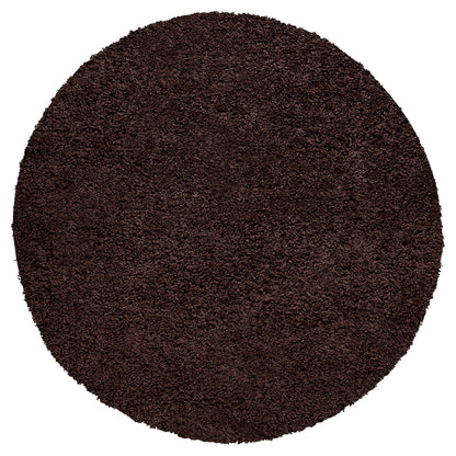 Chocolate Brown Thick Shaggy Rug - California