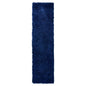 Navy Blue Thick Shaggy Rug - California