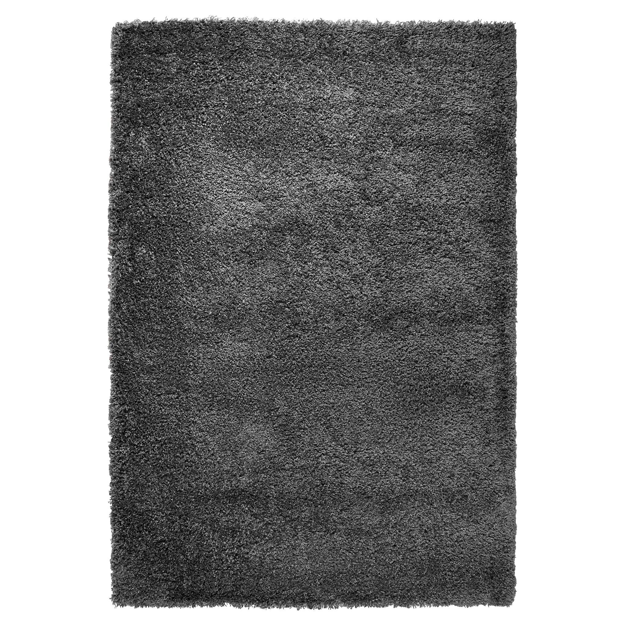 Grey Thick Shaggy Rug - California