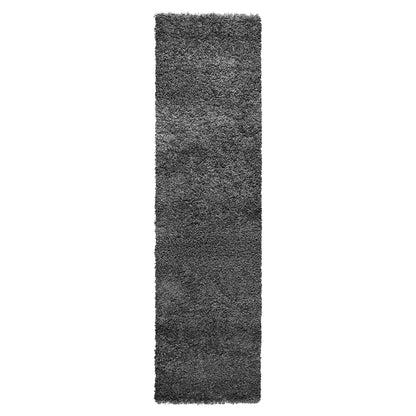 Grey Thick Shaggy Rug - California