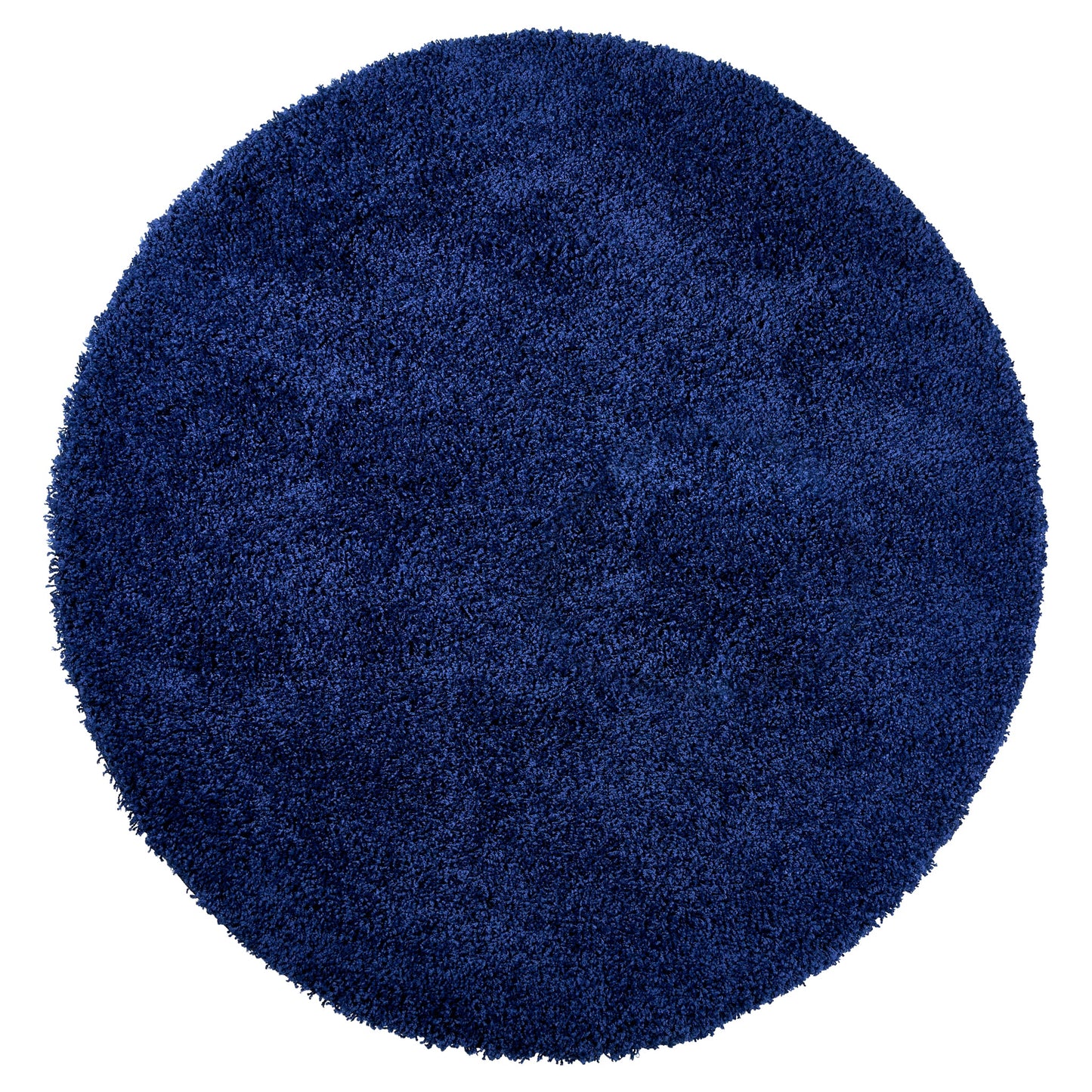 Navy Blue Thick Shaggy Rug - California