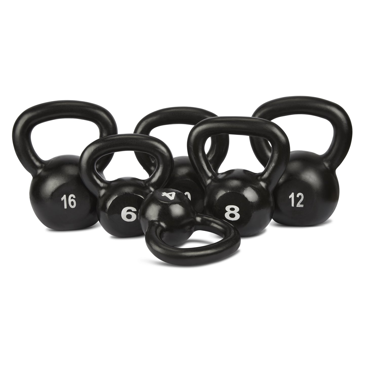 Black Cast Iron Kettlebell - 6kg