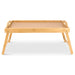 Bamboo Serving Tray With Foldable Legs - 30 x 50cm-5056536103567-Bargainia.com