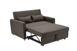 Dahlia Pull Out 2 Seater Double Sofa Bed - Brown-5056150263586-Bargainia.com