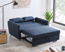 Dahlia Pull Out 2 Seater Double Sofa Bed - Navy Blue-5056150263609-Bargainia.com