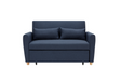 Dahlia Pull Out 2 Seater Double Sofa Bed - Navy Blue-5056150263609-Bargainia.com