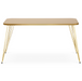 Tigris Rectangle Coffee Table - Gold-5056536101396-Bargainia.com