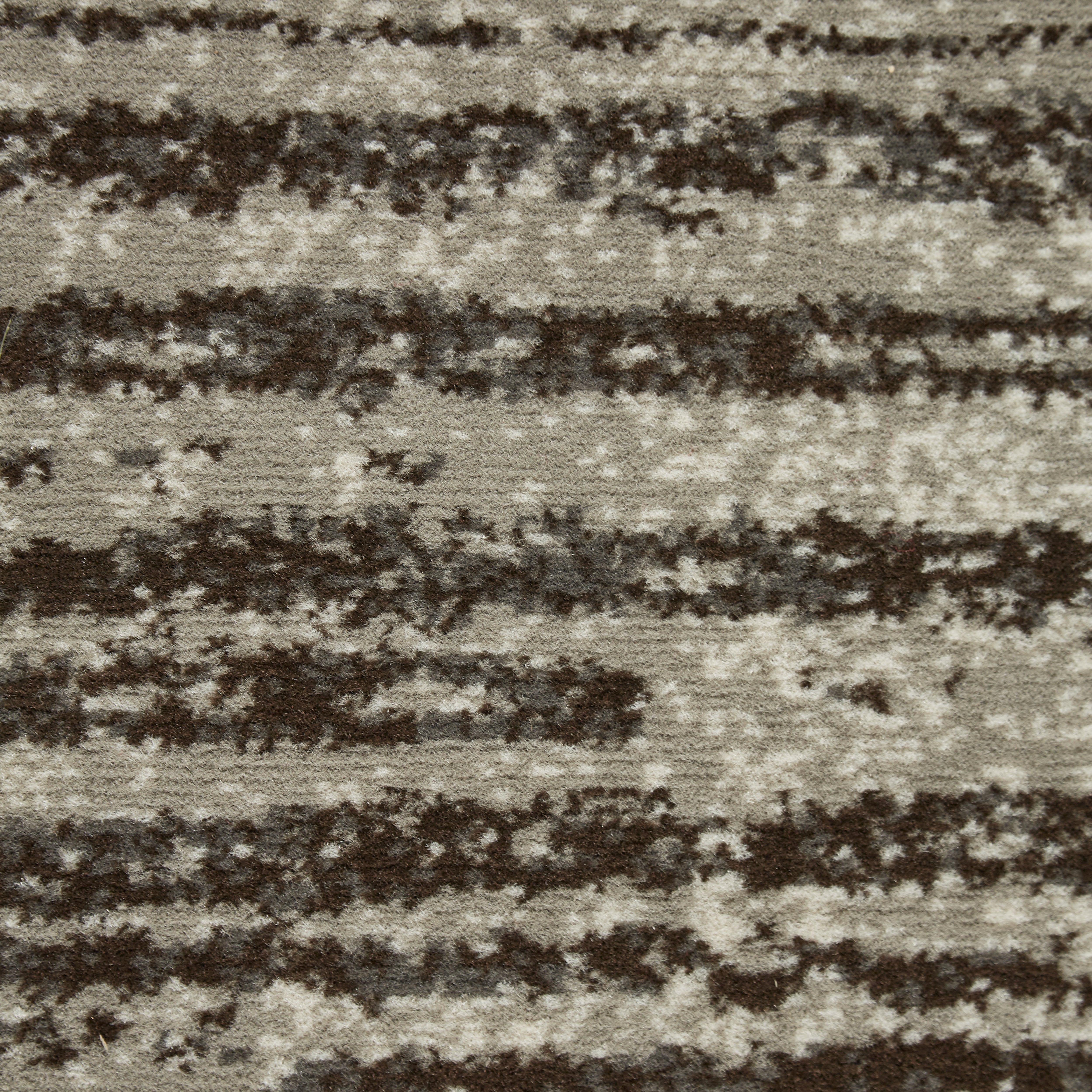 Grey/Black Contemporary Faded Stripes Rug - Texas