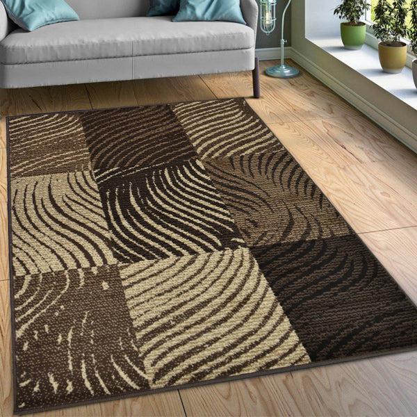 Checked Rug | Bargainia.com | Free UK Delivery