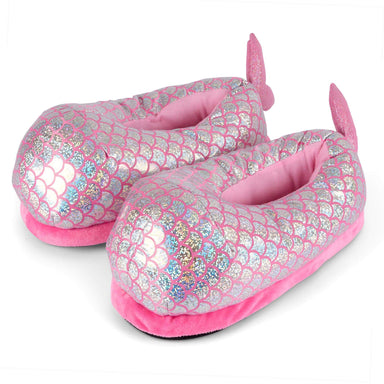 Slippers 3D Scales Pink-Bargainia.com