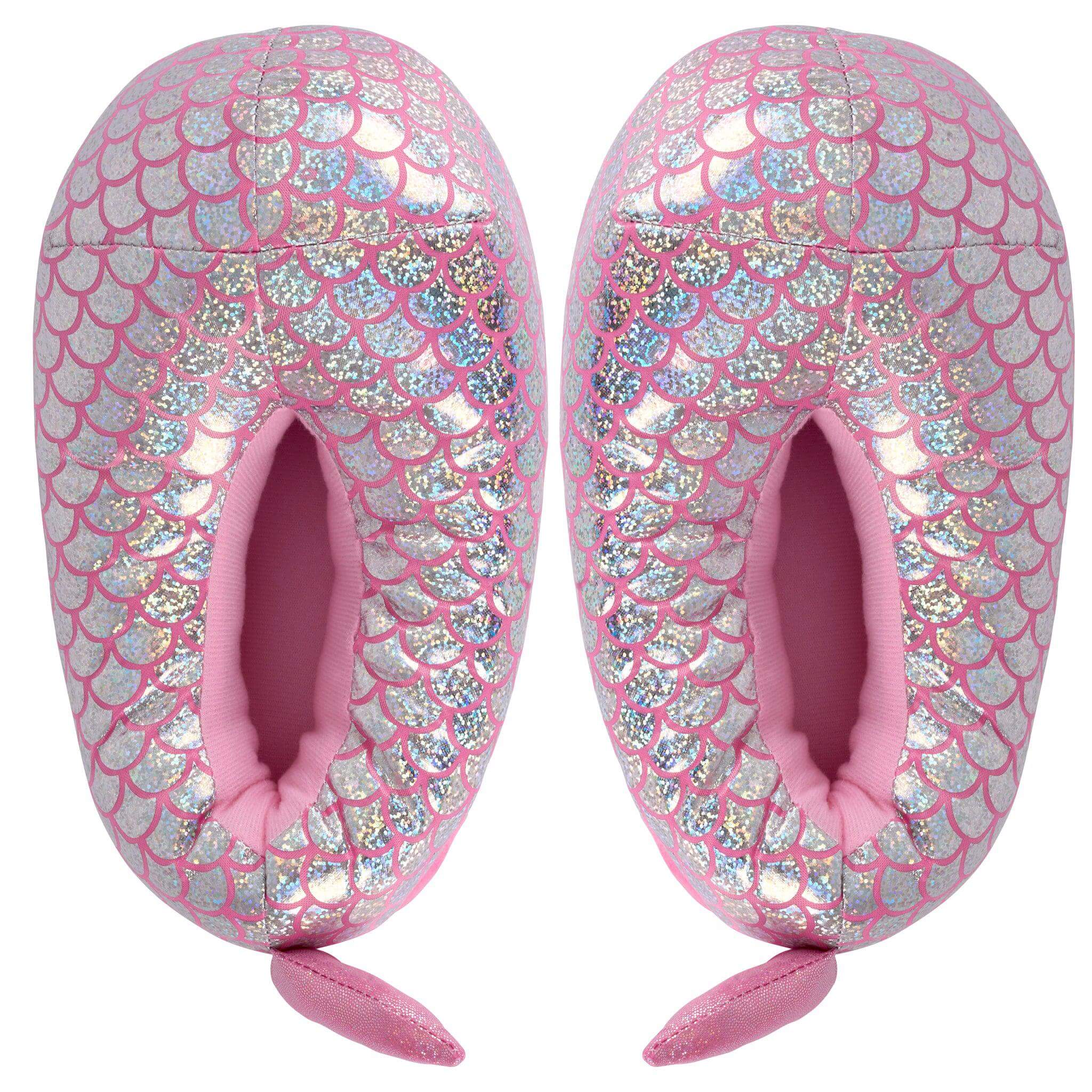 Slippers 3D Scales Pink-Bargainia.com