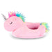 3D Slipper Unicorn - Pink - Large Kids-Bargainia.com