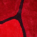 Red 3D Pebbles Shaggy Rug - Hawaii-Bargainia.com