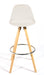 Barcelona Bar Stools - Set Of 2 - Ivory White-5056150252924-Bargainia.com