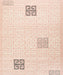 Pink Contemporary Deco Tiles Rug - Texas - Bargainia.com