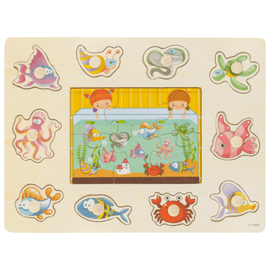 A4 Wooden Aquarium Jigsaw Puzzle 5060269268387 Bargainia