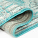 Blue Contemporary Faded Oriental Kashan Rug - Texas - Bargainia.com