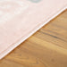 Pink Contemporary Deco Tiles Rug - Texas - Bargainia.com