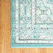 Blue Contemporary Faded Oriental Kashan Rug - Texas - Bargainia.com