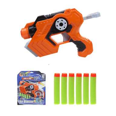 Air Blaster Gun With 6 Darts 5050565293930